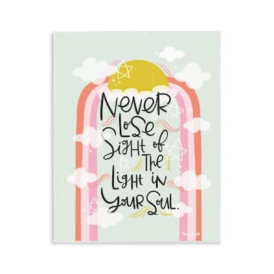 Stupell Light In Your Soul Wall Plaque Art Design By Mandy Ford Art + Illustration