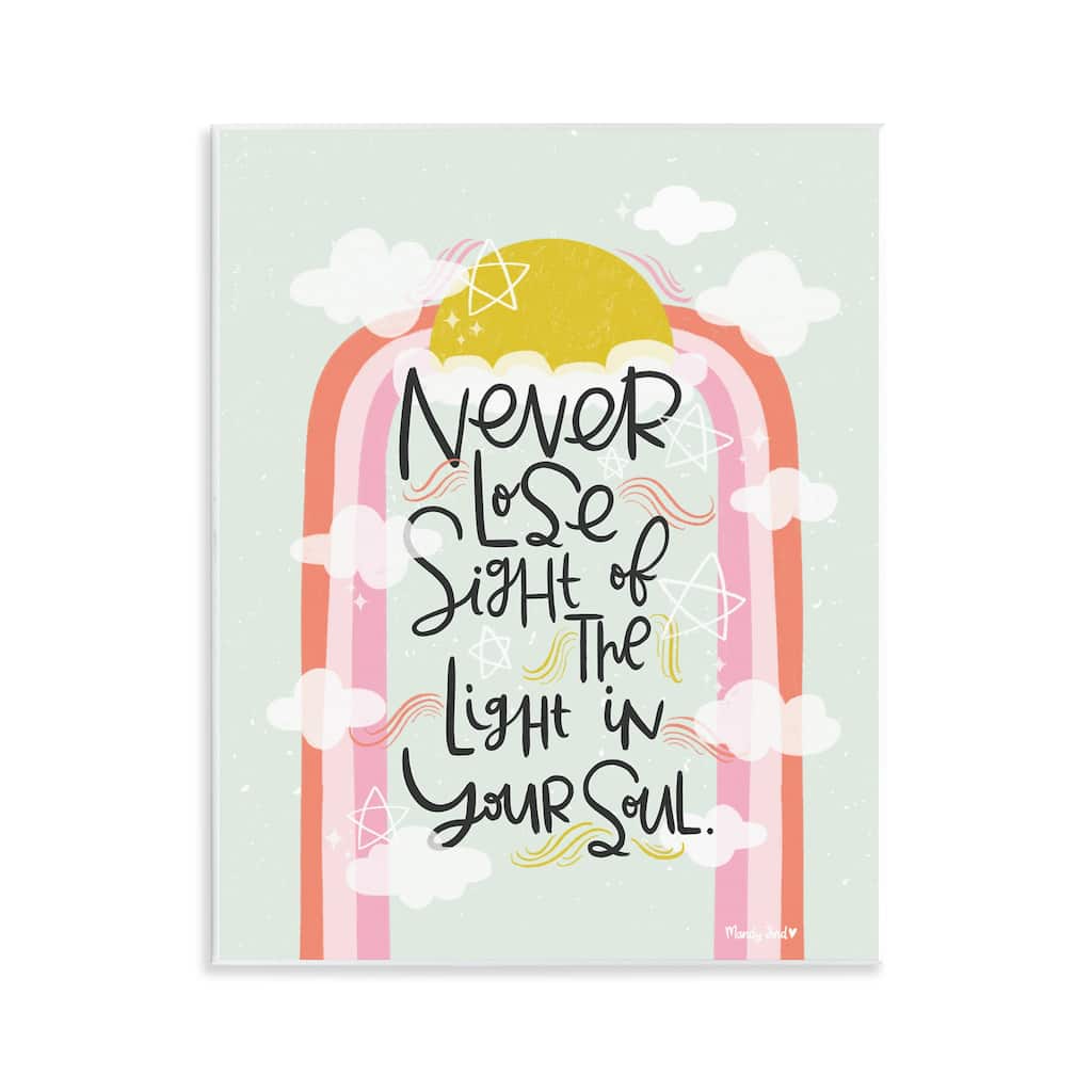 Stupell Light In Your Soul Wall Plaque Art Design By Mandy Ford Art + Illustration