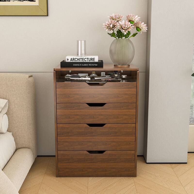 3-in-1 Vanity Desk with Flip Top LED Lighted Mirror, Compact Dressing Table and Makeup Stool Set