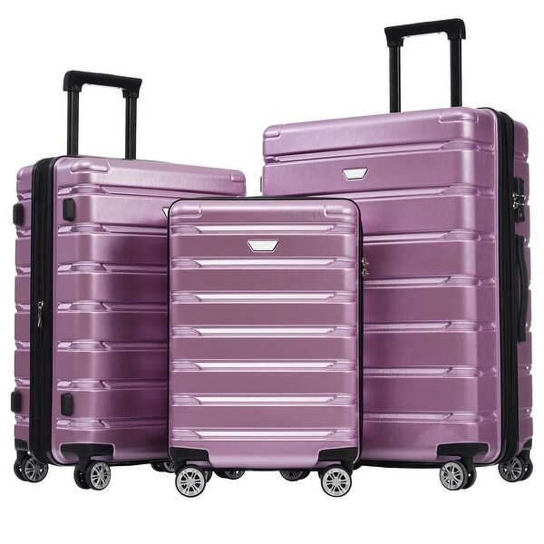 【3袋set】【新品未開封】スリビア☆ブラックフライデーセール延長！！ 3 Piece Luggage Set Expandable Travel Family Luggage - Bed Bath