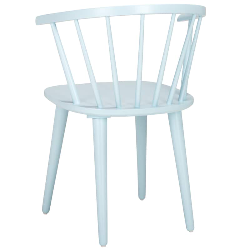 SAFAVIEH Home Blanchard 18-inch Curved Spindle Side Chair [SET of 2] - 21"W x 21"D x 30"H