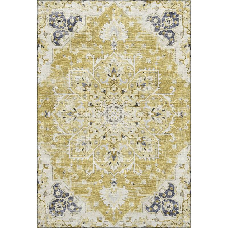 Premium Washable Super Soft Traditional Heriz Mayfield Rug
