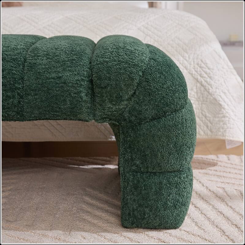 69.7"Wide Upholstered Armless Bed Bench