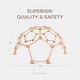 preview thumbnail 5 of 23, Comfy Cubs Wooden Climbing Toys for Toddlers 3-6 - Montessori Climber for Kids - Easy to Assemble