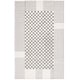 preview thumbnail 24 of 33, SAFAVIEH Handmade Genre Gunbritt Checkered Wool Rug 3' x 5' - Grey/Ivory - Rectangle