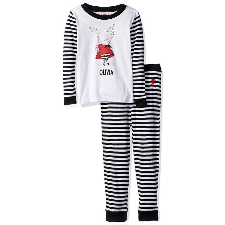 Shop Intimo Little Girls Olivia The Pig Pajamas Overstock