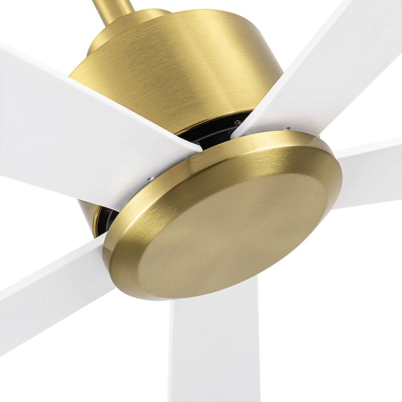 52-Inch 5-Blade Ceiling Fan with Remote without Light