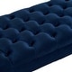 preview thumbnail 12 of 23, Velvet Long Bed Bench for Bedroom,Upholstered Window Bench with Tufted Button,Entryway Bench,Bolster Bench for Living Room