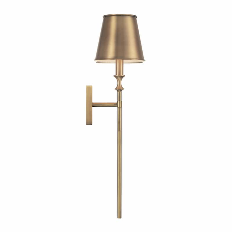 Whitney 2-light Aged Brass Wall Sconce - Aged Brass