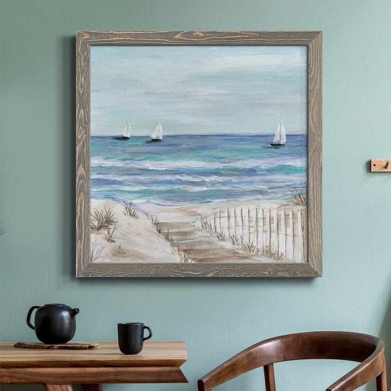 Gulf Shores III-Premium Framed Canvas - Ready to Hang