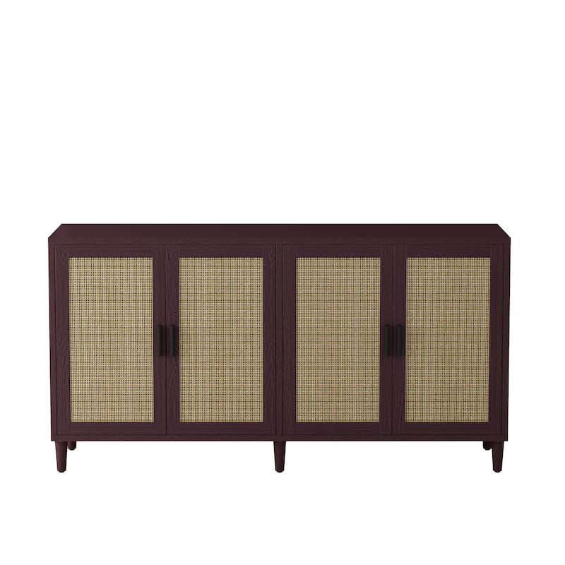 Sideboard with 4 doors and adjustable shelves