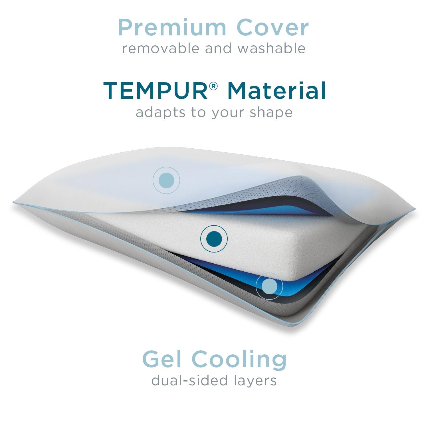 tempur pedic cloud breeze dual cooling pillow