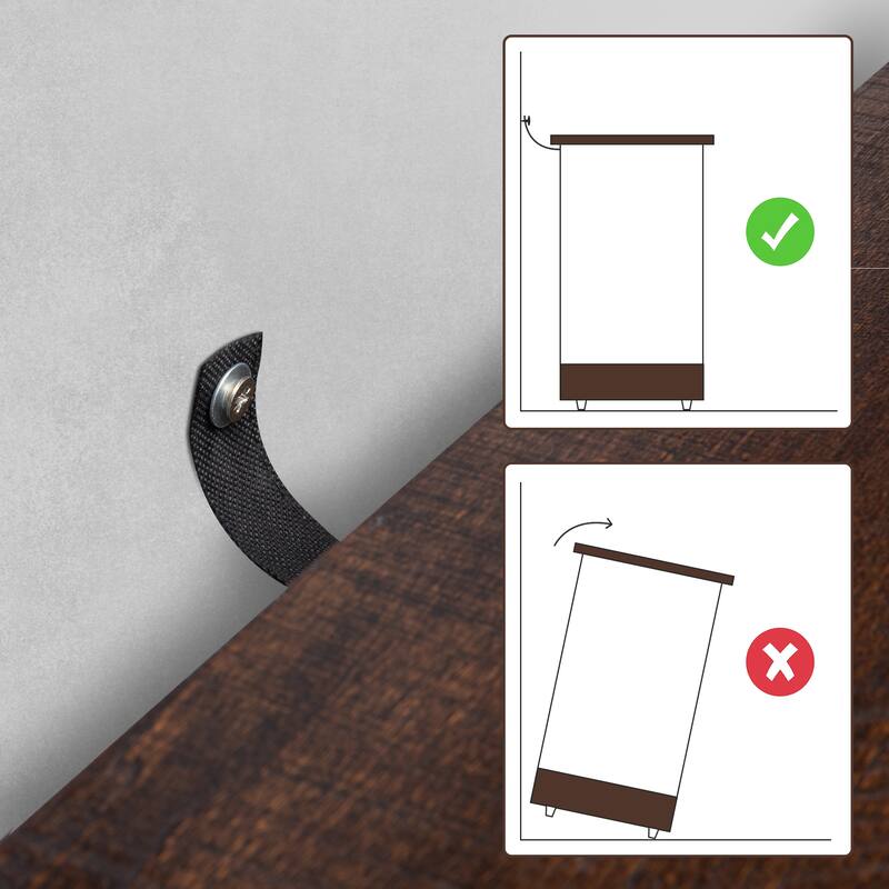 Royalcraft Royalcraft 55'' Retro Media Console with LED Light