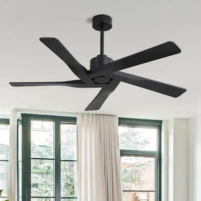 WINGBO 54" ABS Blades DC Motor Ceiling Fan with Remote Control