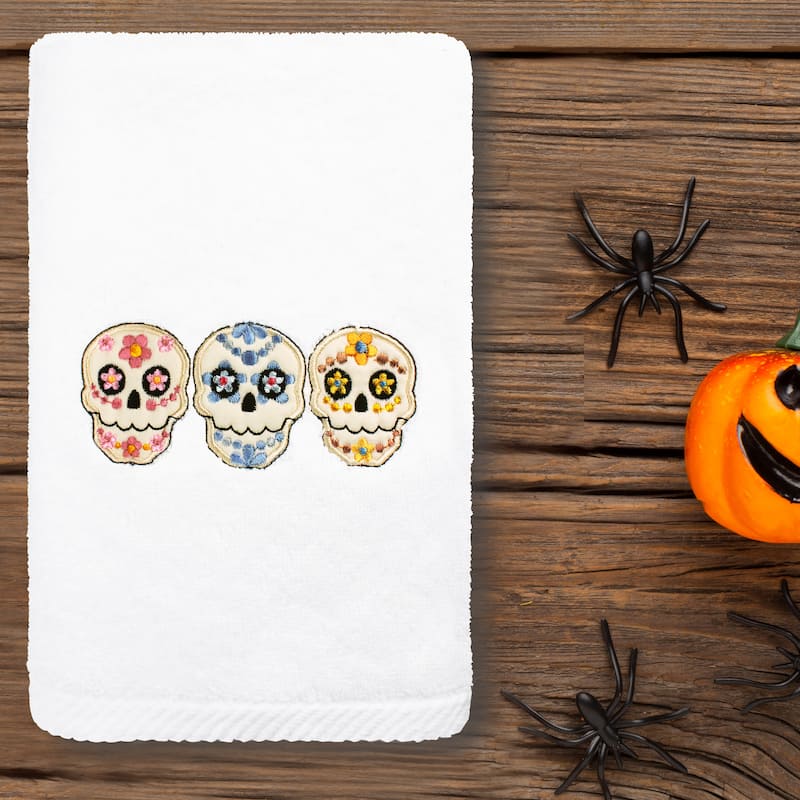 Authentic Hotel and Spa Skulls - Embroidered Luxury 100% Turkish Cotton Hand Towel