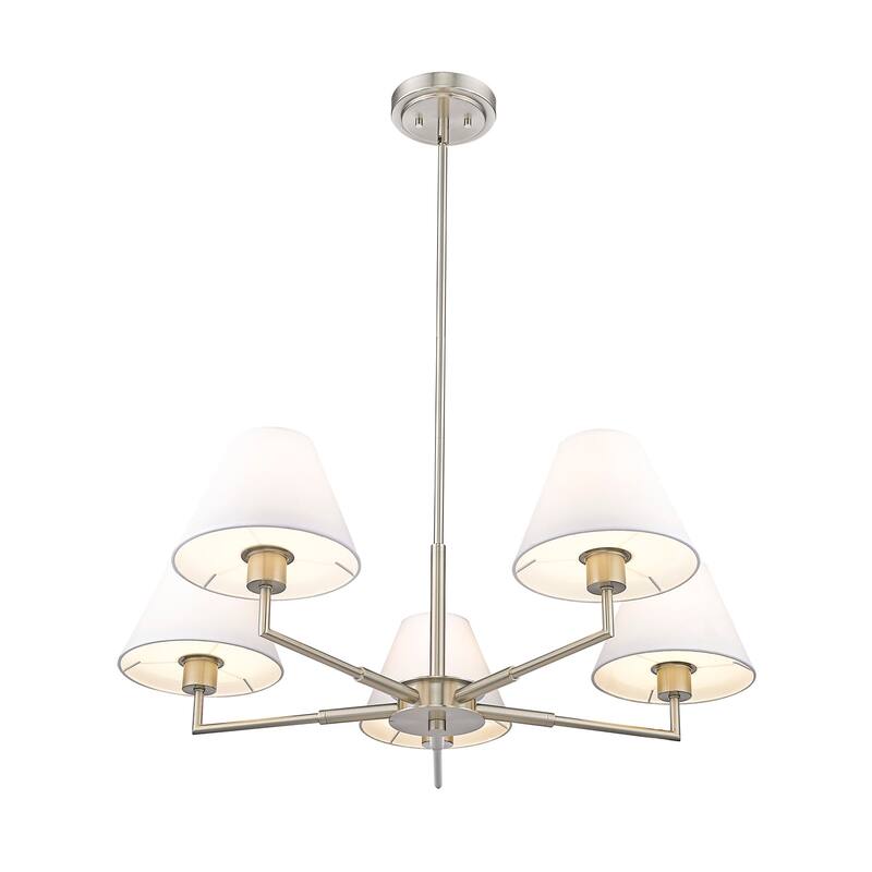 Z-Lite 744-34R Leila 5 Light 34" Wide Chandelier