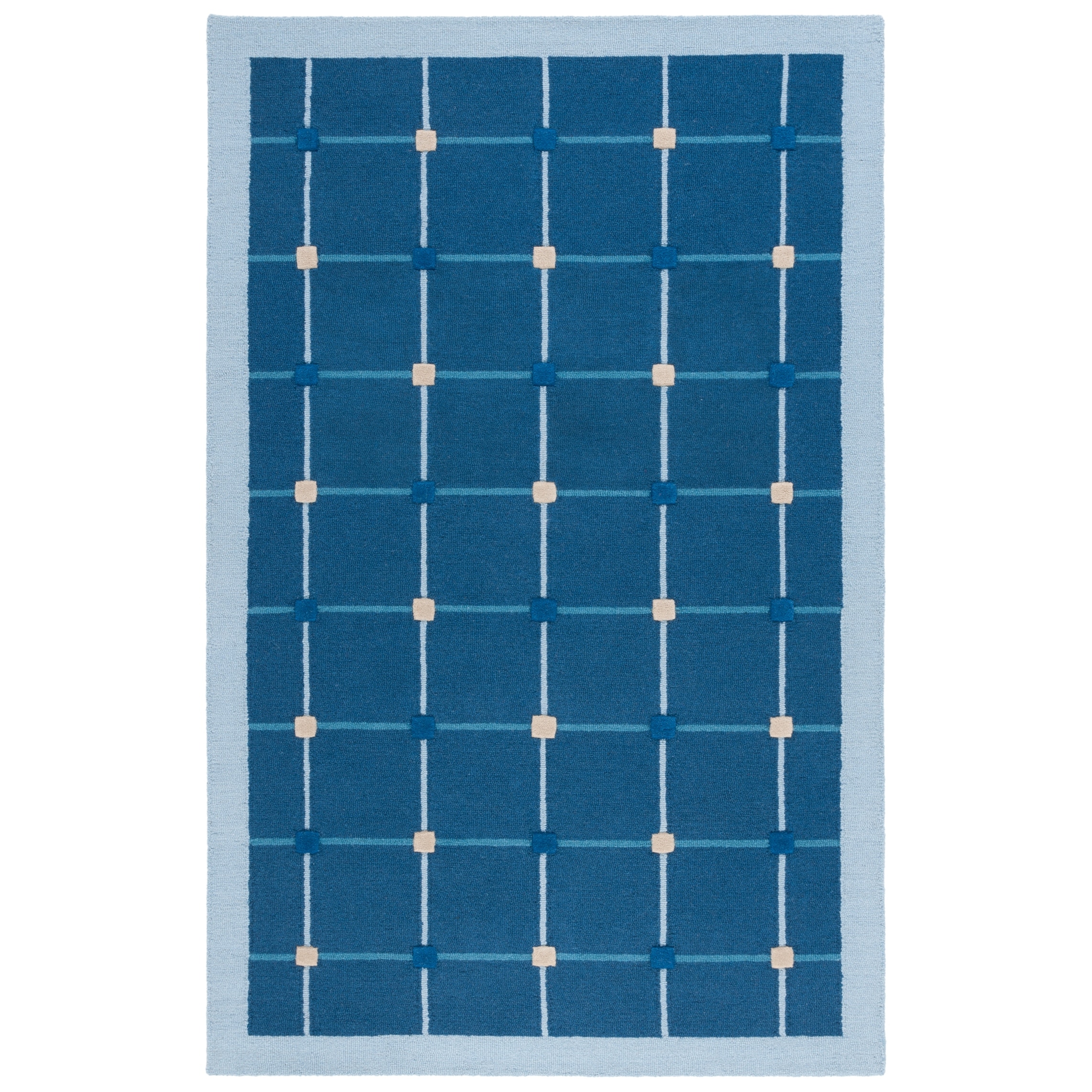 SAFAVIEH Handmade Lozena Checkered Wool Rug - Stylish Decor