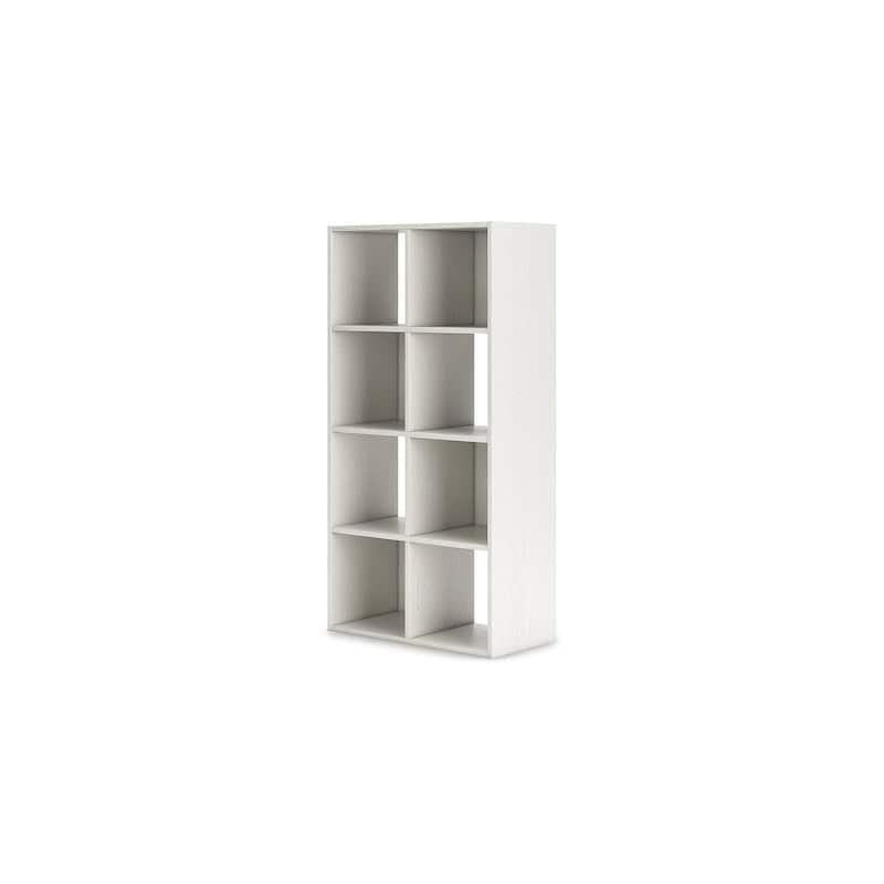 Ashley Furniture Aprilyn White 8 Cube Organizer - 24"W x 12"D x 47"H