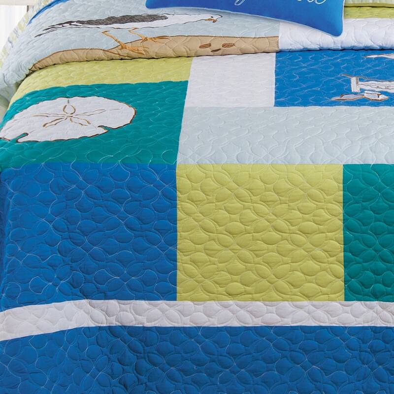 Blue Oasis Full/Queen Quilt