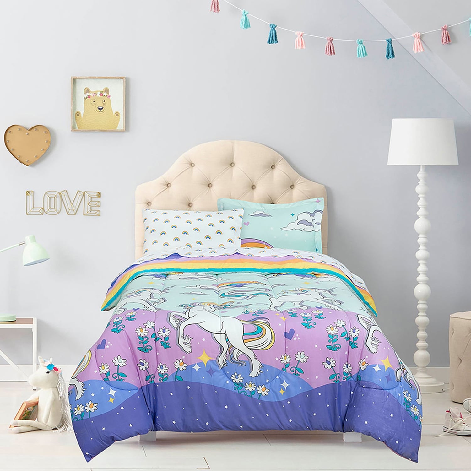Bed bath and on sale beyond unicorn sheets