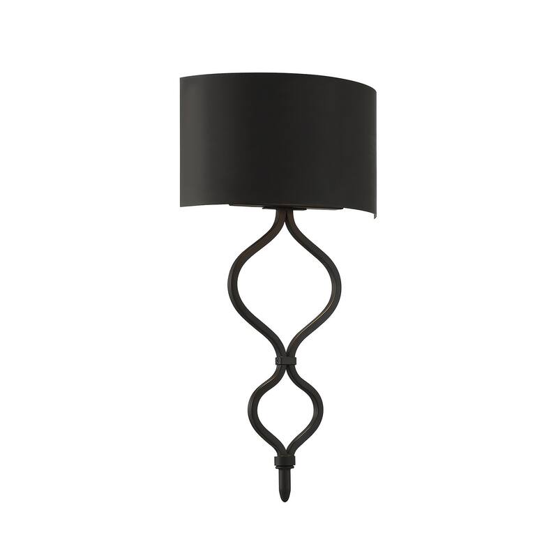 Savoy House Como 20" Tall LED Wall Sconce - Matte Black