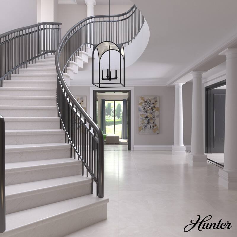 Hunter 18" Dukestown 4-Light Pendant - Kitchen Island, Dining Room, Entry - Industrial, Contemporary, Transitional