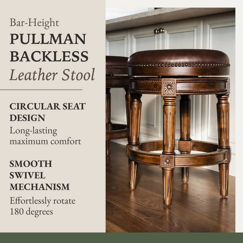 Maven Lane Pullman Backless Kitchen Stool