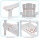 preview thumbnail 59 of 102, BONOSUKI Patio Adirondack Chair w/Cupholder,Weather Resistant-Set of 4