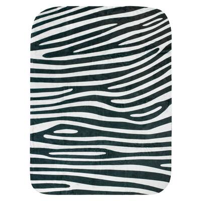 Zebra Print Throw Blanket - Bed Bath & Beyond - 37171312