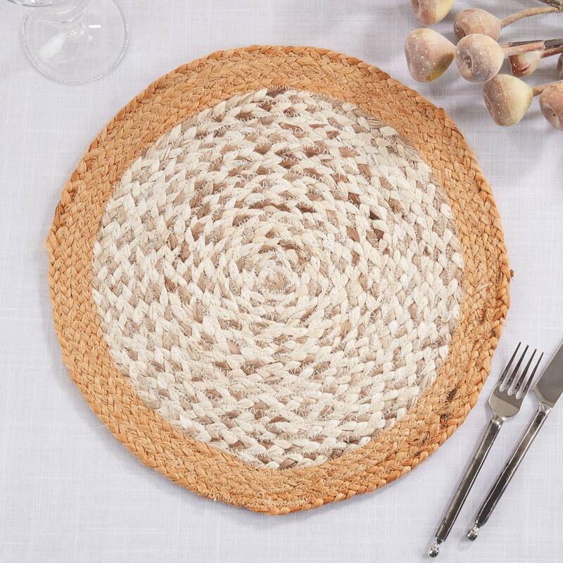 Hand Braided Table Mats (Set of 4) - Overstock - 36097230
