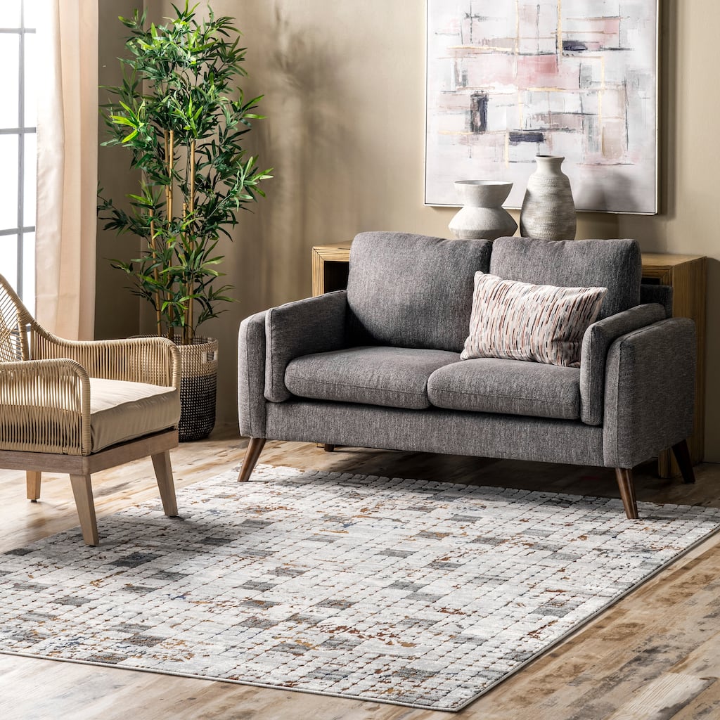 Nuloom Dallas Abstract Tiles Area Rug