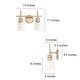 preview thumbnail 25 of 24, Modern 4/3/2-Light Farmhouse Linear Bathroom Vanity Lights Dimmable Wall Sconces with Clear Glass Shade