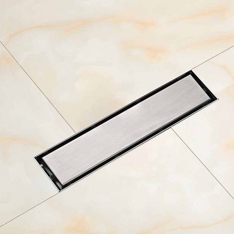 Topcraft 12-inch Stainless Steel Linear Floor Drain