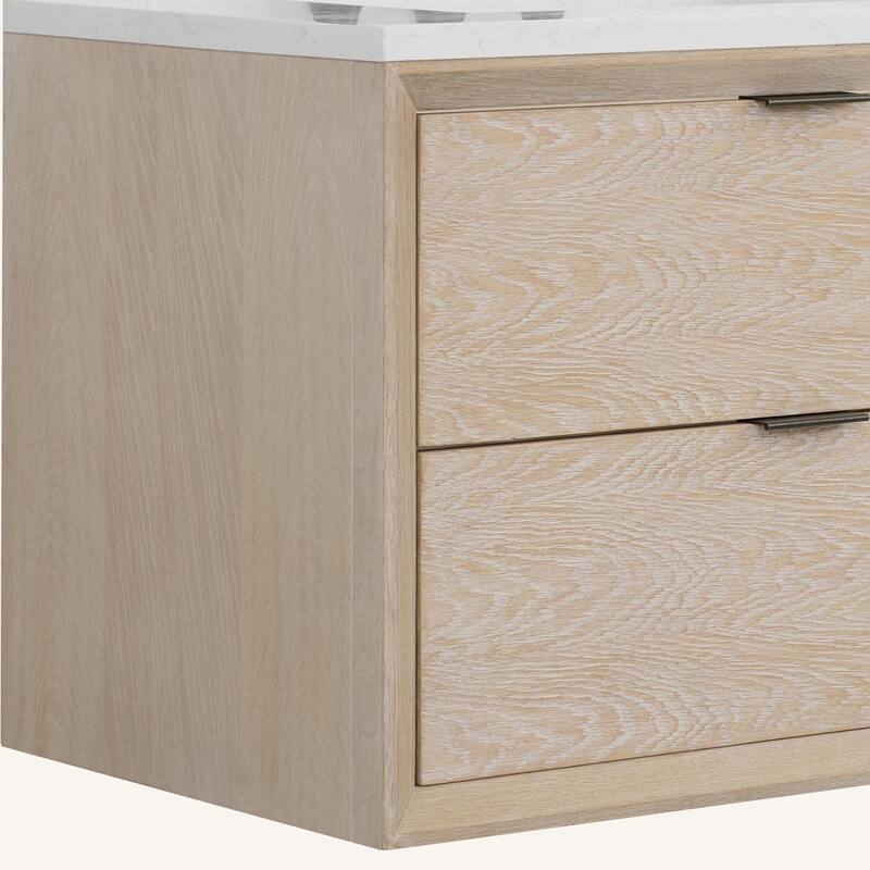 Legion Furniture WH25 Solid Wood Contemporary Bathroom Vanity with 1" thick Artificial top