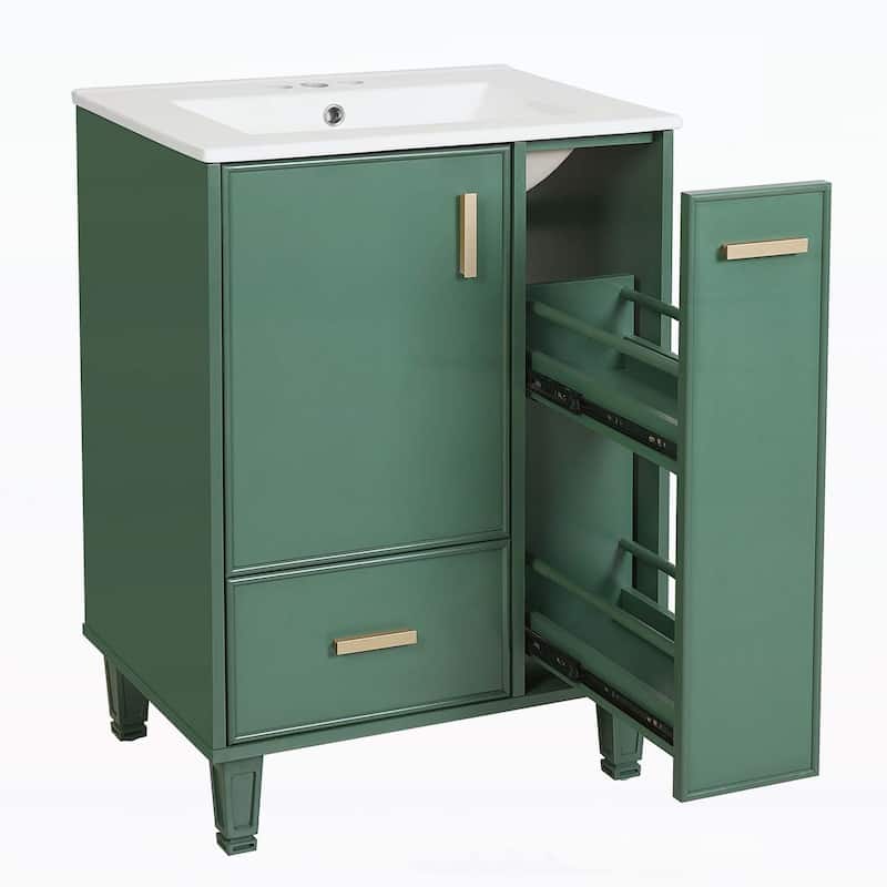 24" Bathroom Vanity with Sink