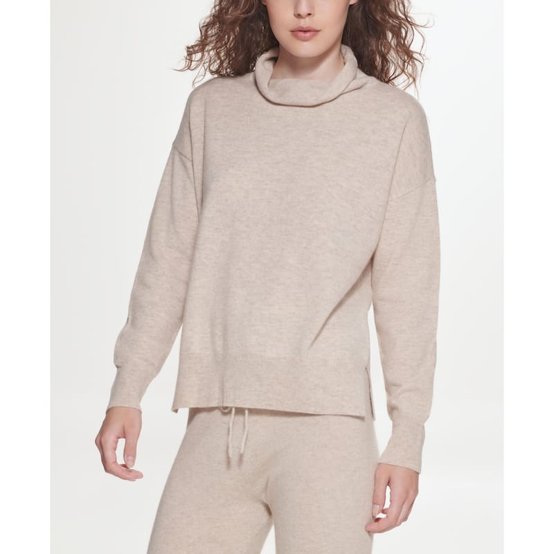 DKNY Oversized Turtleneck Sweater