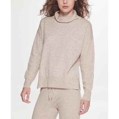 DKNY Oversized Turtleneck Sweater