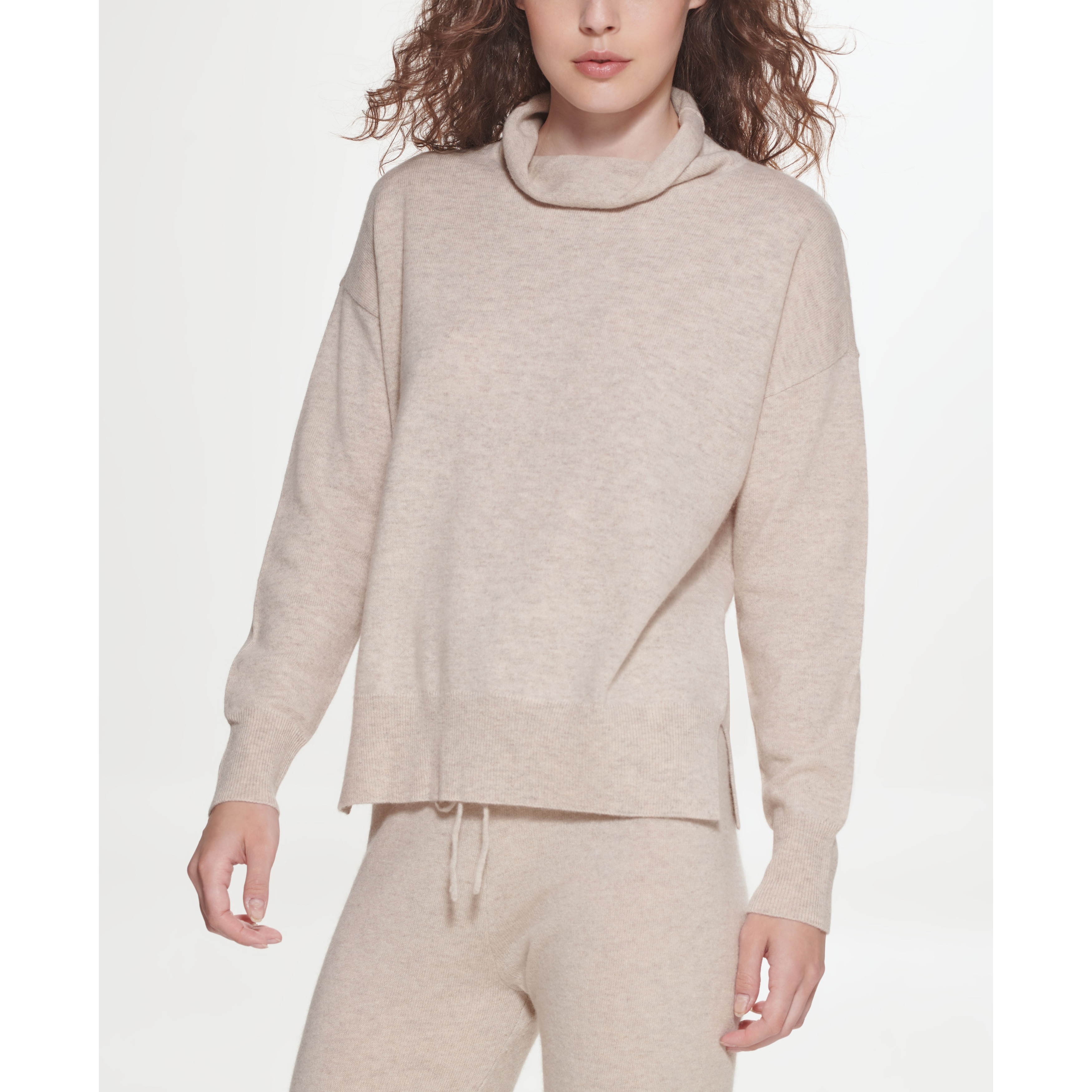 DKNY Oversized Turtleneck Sweater