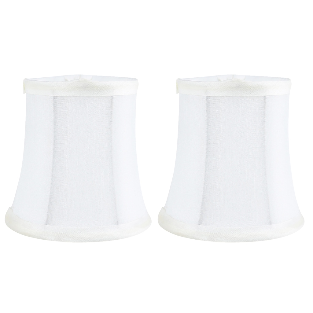 Meriville Chandelier Lamp Shades, 3-inch by 4.5-inch by 4.5-inch, Clip-on