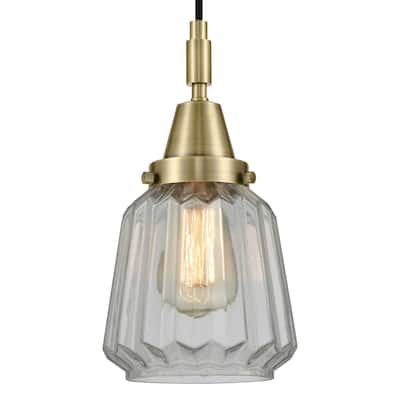 Innovations Lighting 447-1P-G142 Chatham 7" Wide Mini Pendant with