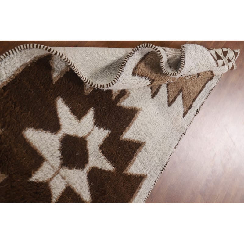Anatolian Runner Rug Hand-knotted Wool Carpet - 3'2"x 11'7"