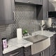 preview thumbnail 9 of 12, ZLINE Farmhouse Apron Mount Single Bowl Scratch Resistant Stainless Steel Kitchen Sink with Bottom Grid