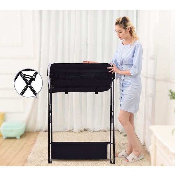 folding baby changing unit