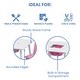preview thumbnail 9 of 8, Kids Table and Chair Set with Storage (2 Chairs Included)