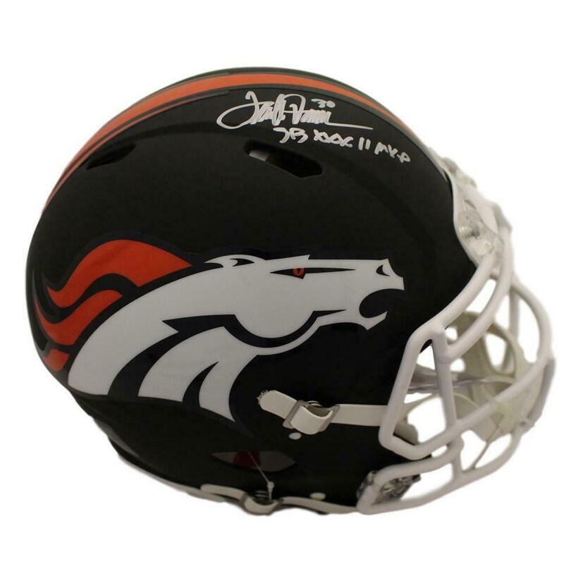 Terrell davis autographed helmet clearance