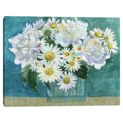 Mixed Whites by Maret Hensick Canvas Art Print