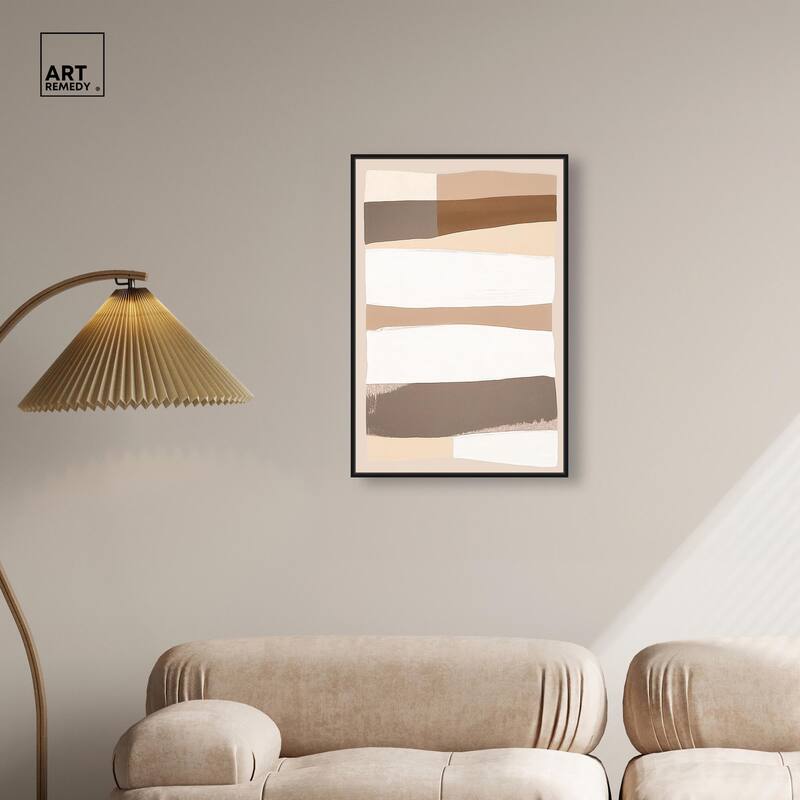 Linear Landscape I Canvas by Art Remedy