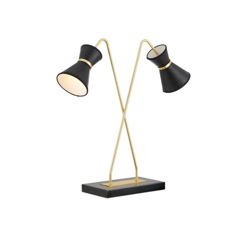 Currey & Company Avignon Desk Lamp - 28.75"h x 30"w x 8"d