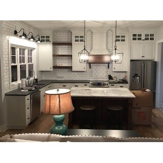 Shop Y-Decor Lora 1 Light Outdoor Wall Lighting in Black ...