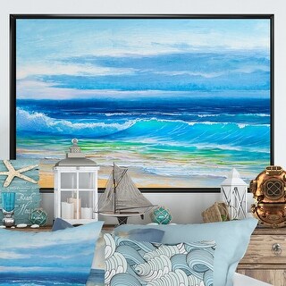 The Art of e Quaintance　Blue Designart 
